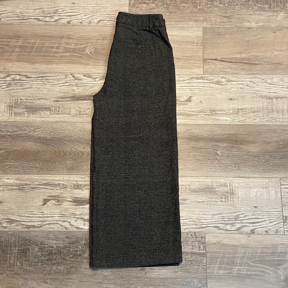 ONLY London Check Wide Leg Crop Trouser 💕 - Picture 5 of 8